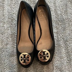 Trina Turk peep toe wedge.   Barely worn